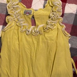 Chartreuse top